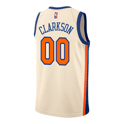 Jordan Clarkson Nike Cream 25-26 City Edition Swingman Jersey