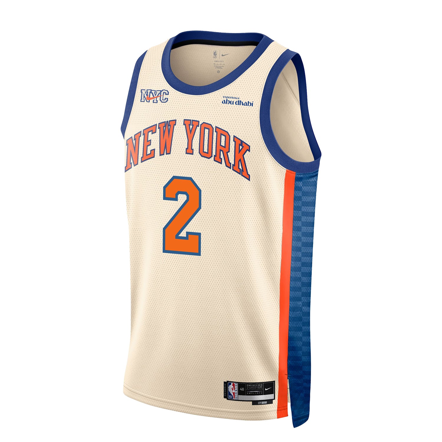 Miles McBride Nike Cream 25-26 City Edition Swingman Jersey – Shop