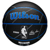 Wilson Knicks Mini Auto Basketball - In White - Back View
