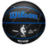 Wilson Knicks Mini Auto Basketball - In White - Back View