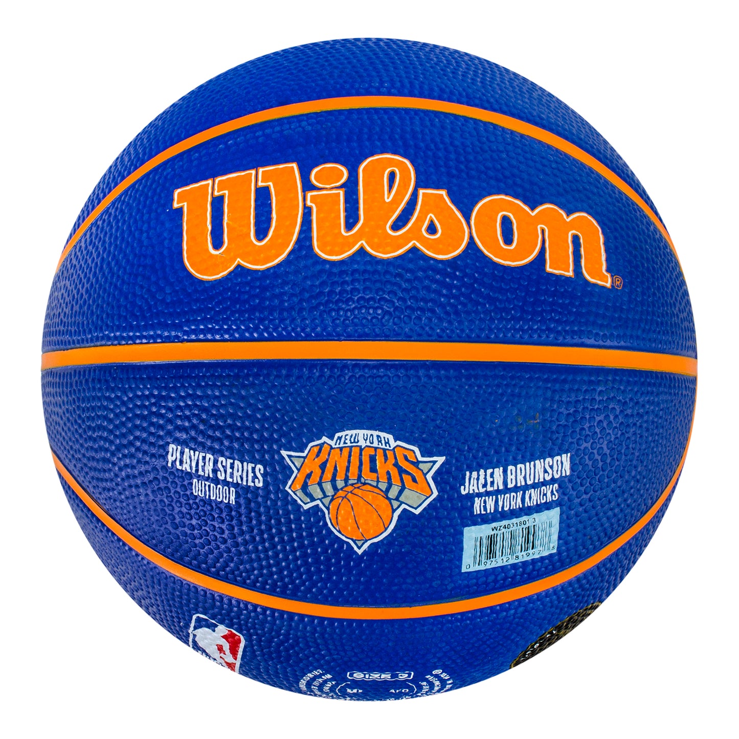 Wilson Brunson Icon Name & Number Mini Basketball