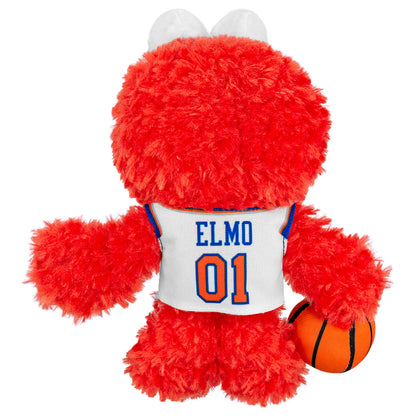 Uncanny Brands Knicks Sesame Street Elmo 8" Kuricha Sitting Plush - Back View