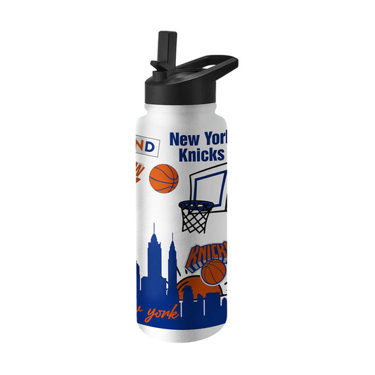 Knicks Quench Water Bottle - Front View