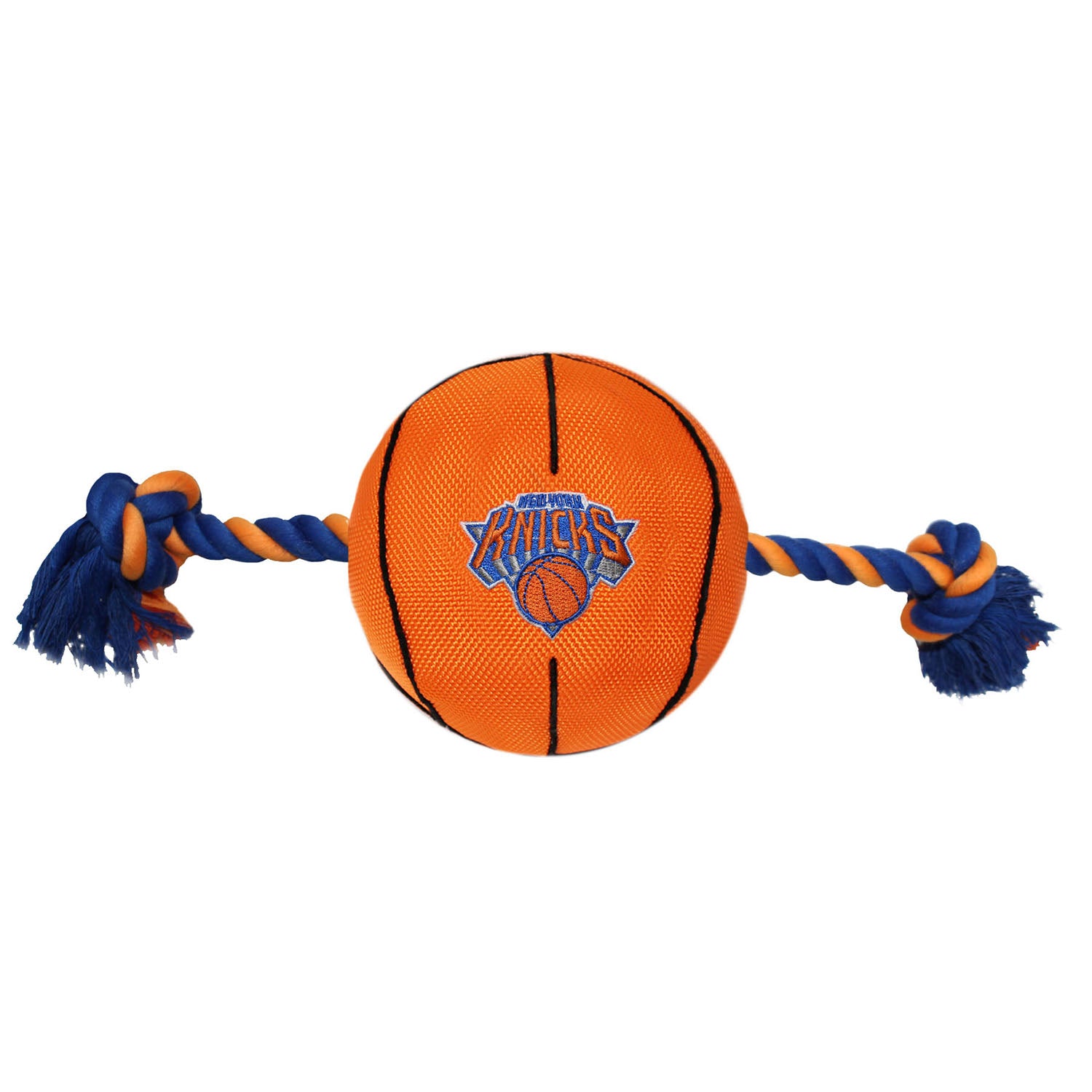 New York Knicks Pet Basketball Toy - Front View