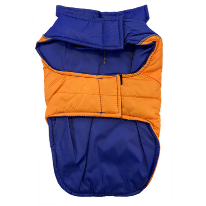 New York Knicks Pet Puffer Vest - Under View