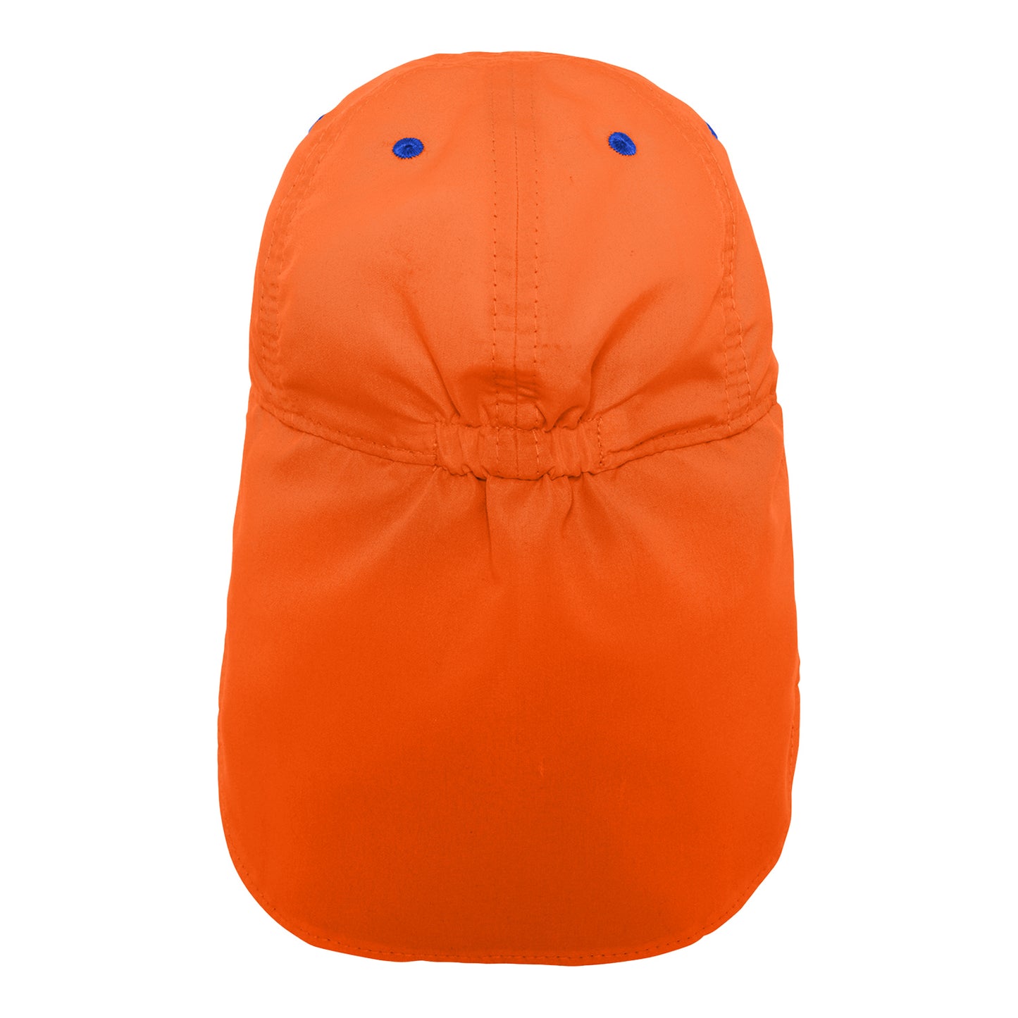 Boys Knicks Sun Hat - In Orange - Back View