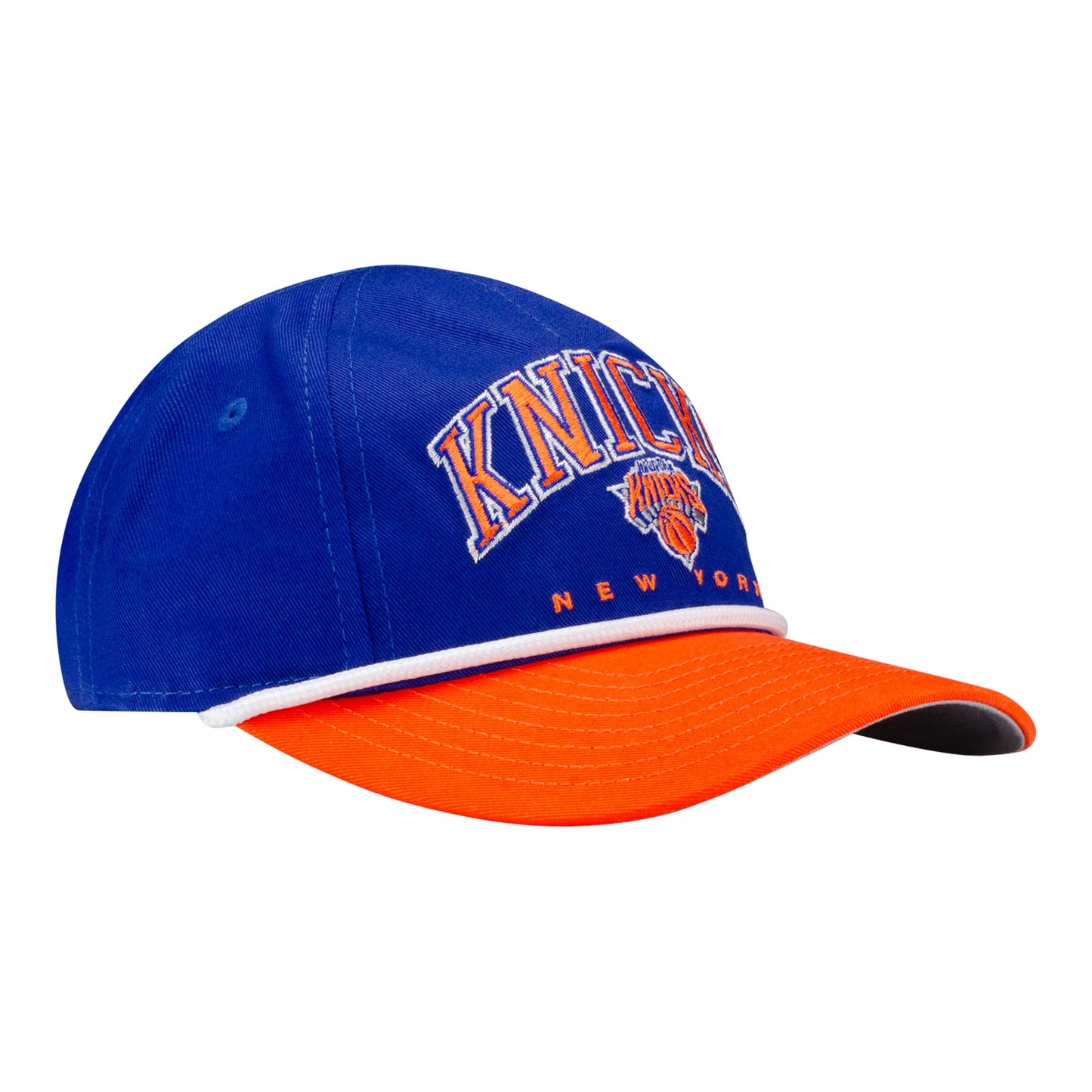 Toddler New Era Knicks Arch 940 M-Crown A Frame Snapback Royal/Orange