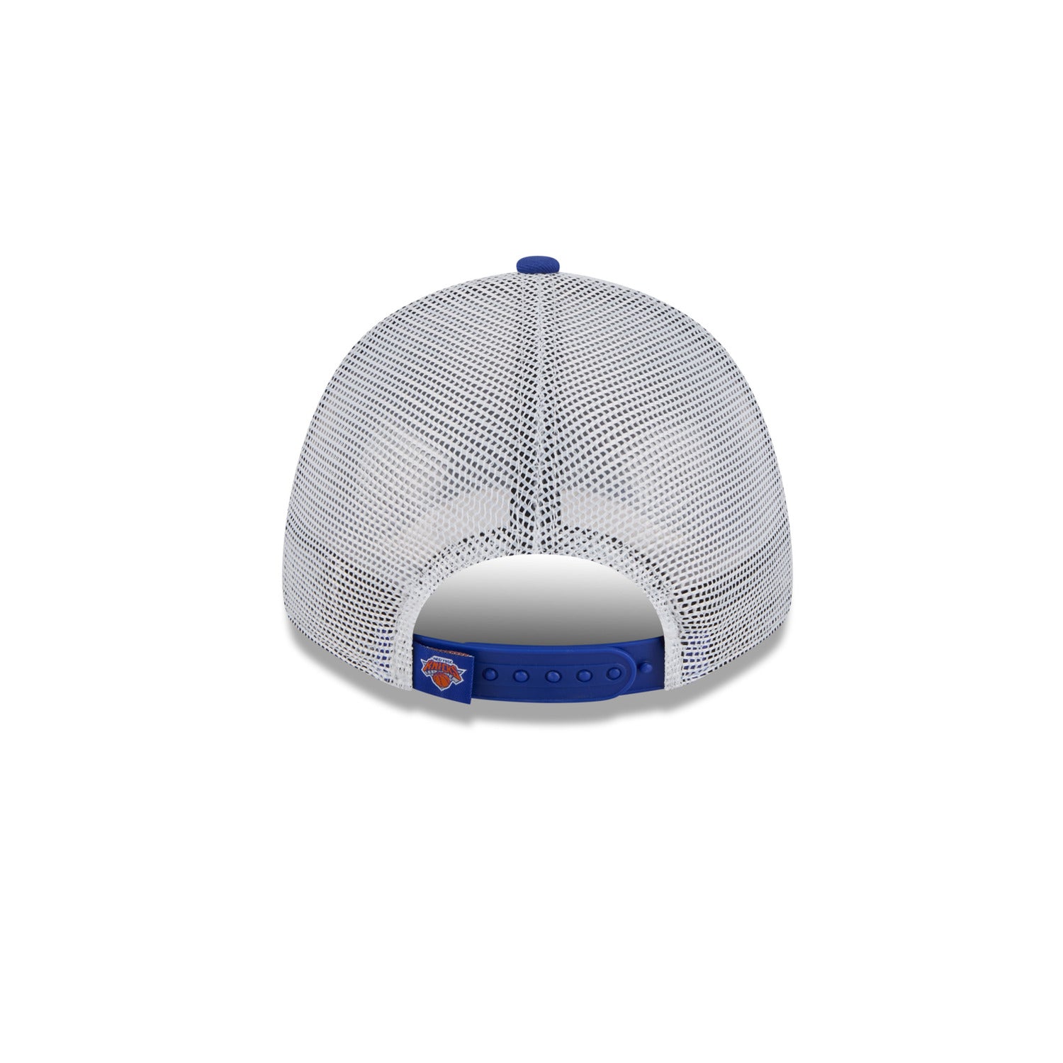 Youth New Era Knicks Royal 940 Trucker Adjustable - Back View