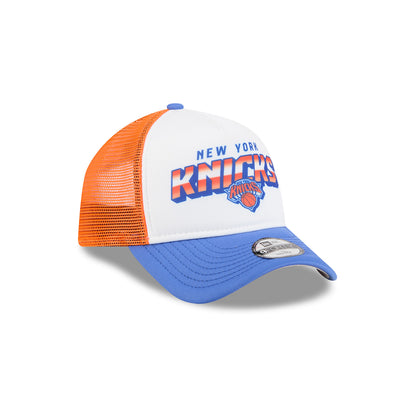 Toddler New Era Knicks Streak 940 A Frame Adjustable - Front Right View