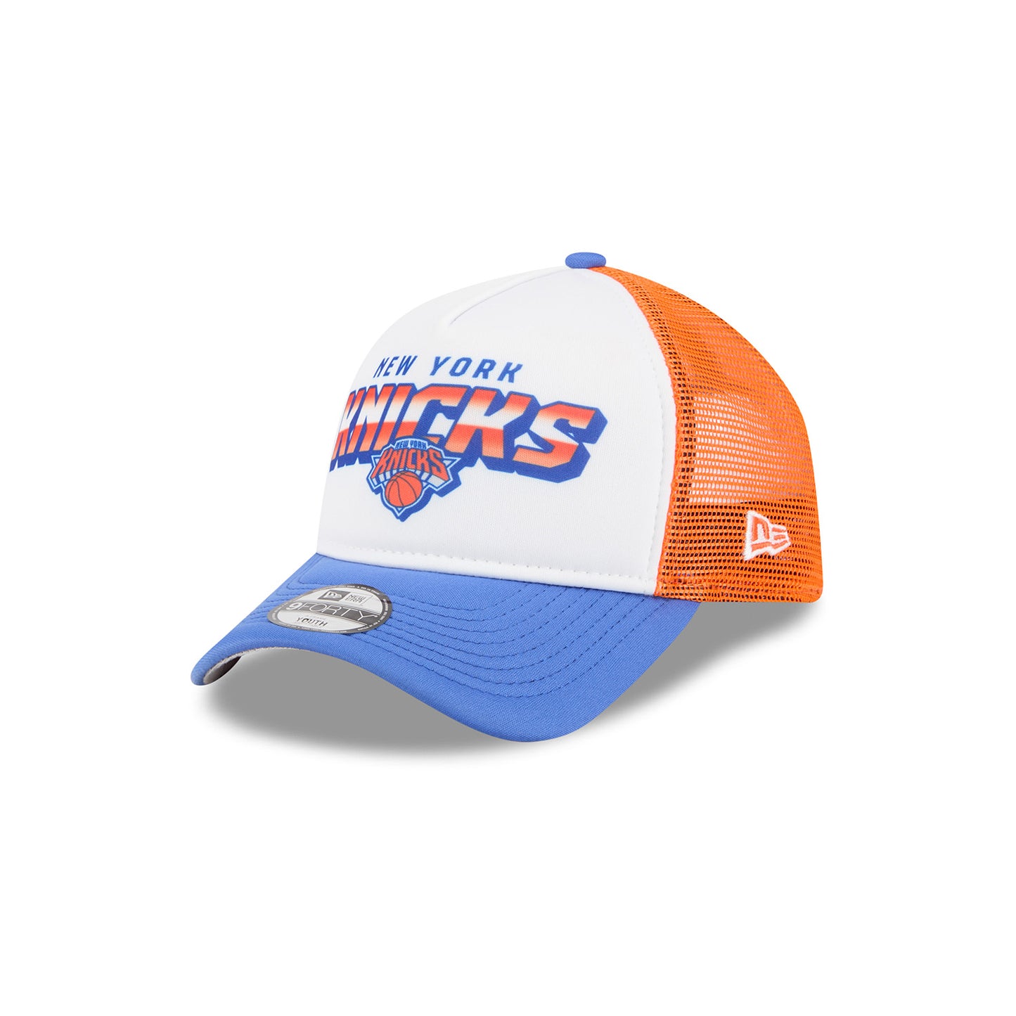 Toddler New Era Knicks Streak 940 A Frame Adjustable - Front Left View