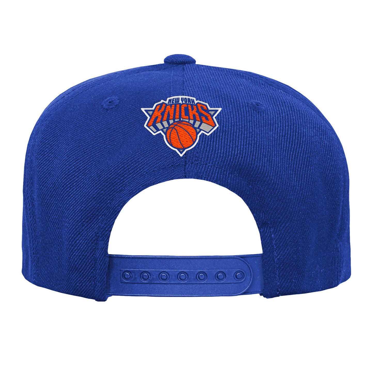 Youth Knicks Ball Logo Flatbrim Snapback - Back View