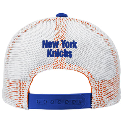 Youth Knicks Core Lockup Meshback Adjustable Hat - Back View