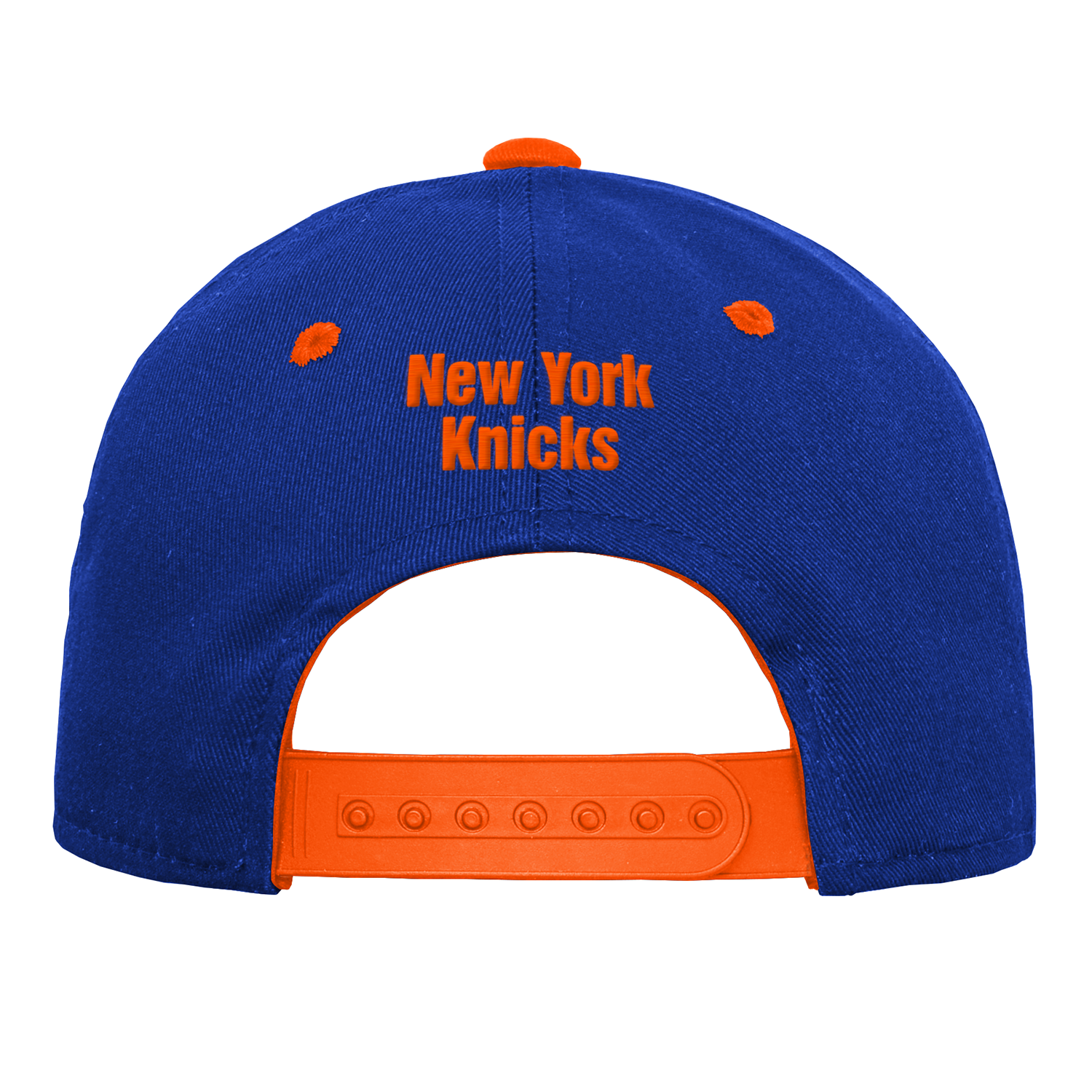 Youth Knicks Logo Precurved Snapback - Back View
