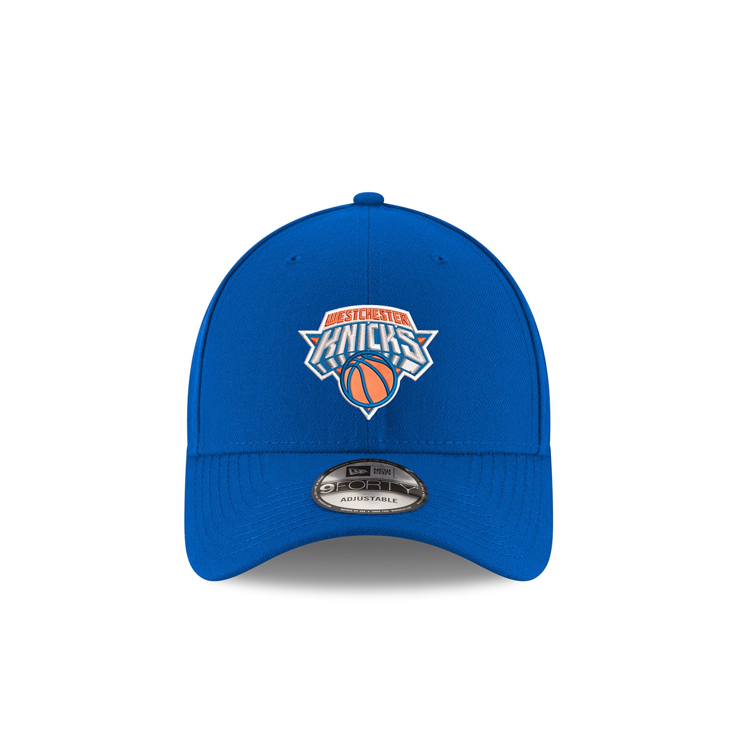 Youth New Era Westchester Knicks Royal 920 Adjustable Hat - Front View