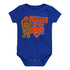 Infant Knicks Star Wars Wookie of the Year Onesie - In Blue - Front View