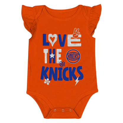 Infant Knicks Pump Fake 3 Piece Creeper Set - Front View