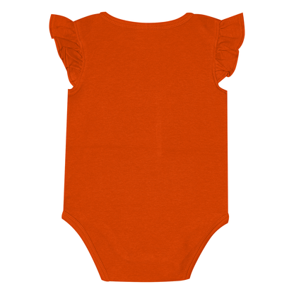 Infant Knicks Pump Fake 3 Piece Creeper Set - Back View