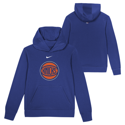 Nike Toddler Knicks Ball Logo Club Hoodie - Full View