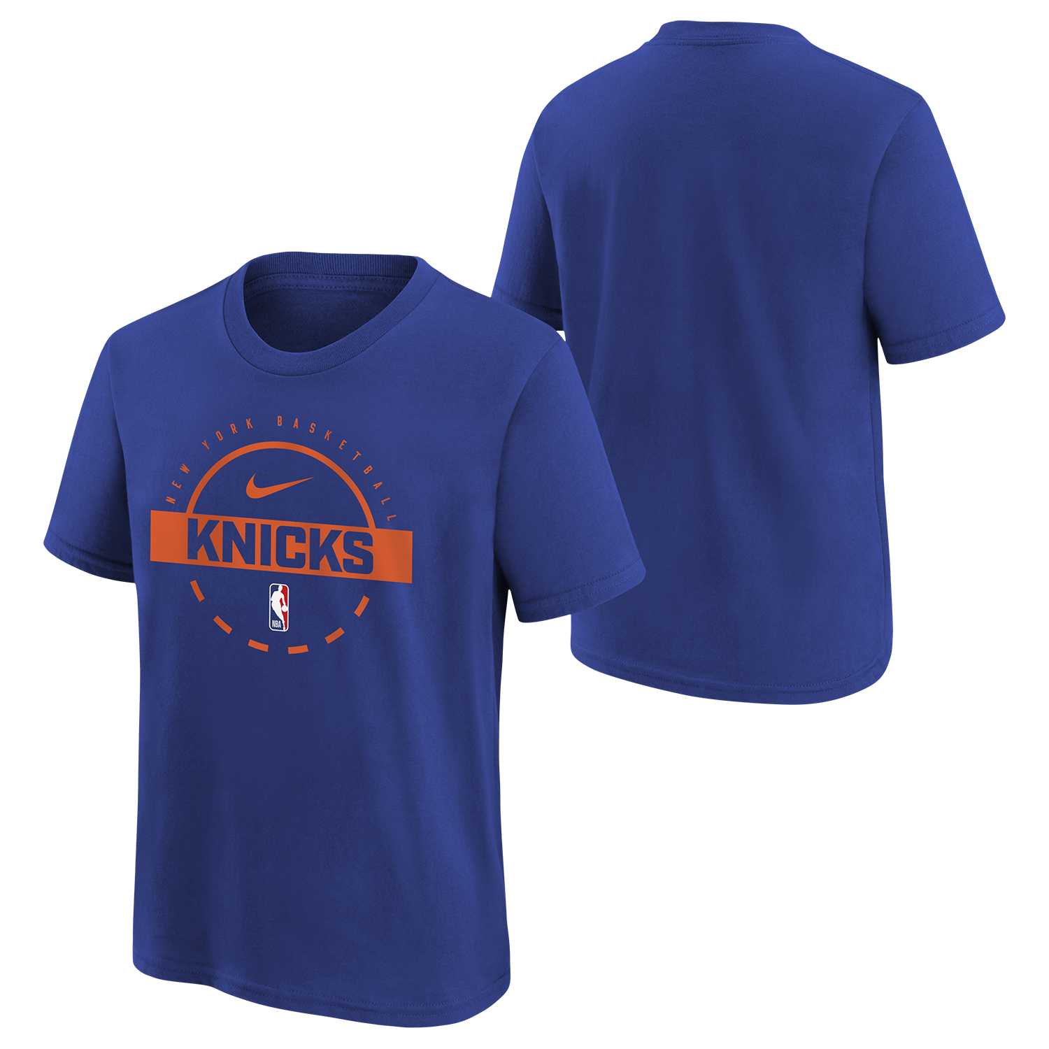 Nike Toddler Knicks Royal Practice Tee - Full View