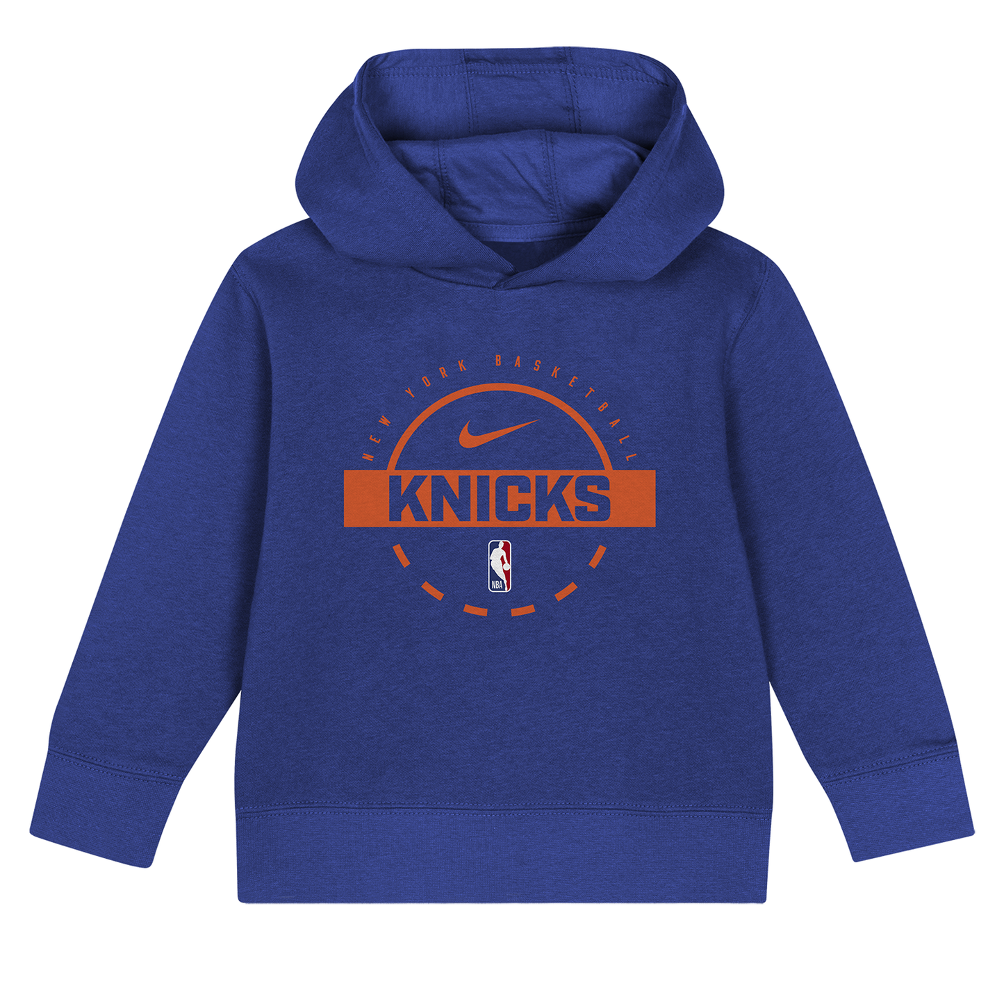 Nike Toddler Knicks Team Logo Club Fleece and Sweatpants Set - Front Sweatshirt View