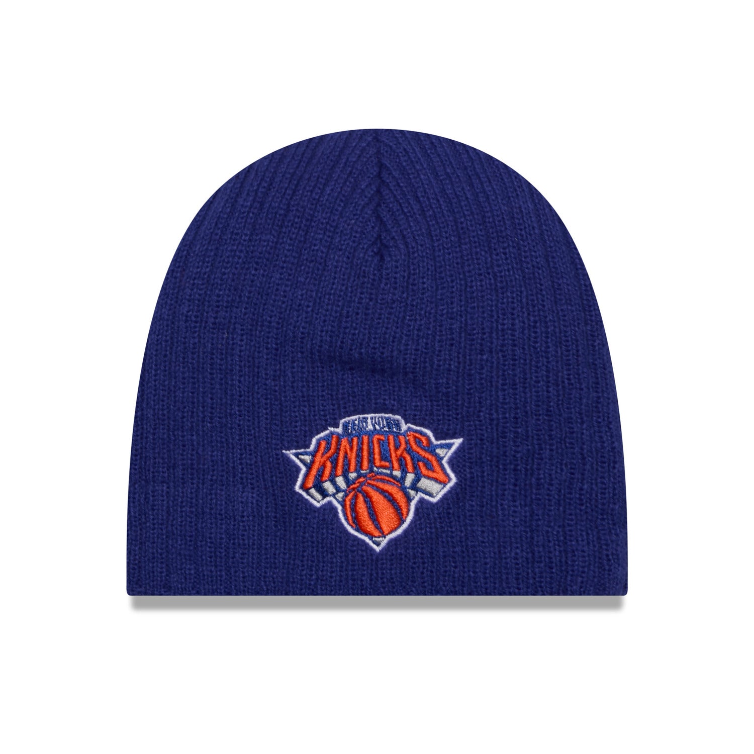 Infant New Era Knicks Royal Beanie - Front View