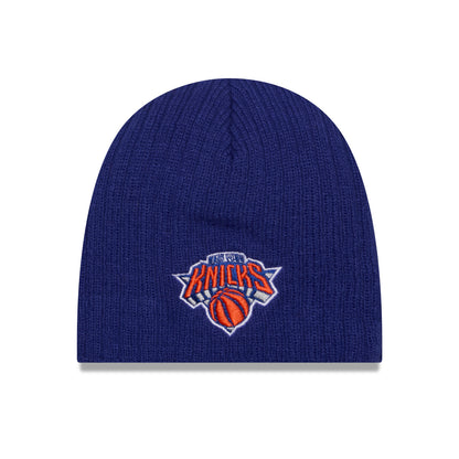 Infant New Era Knicks Royal Beanie - Front View