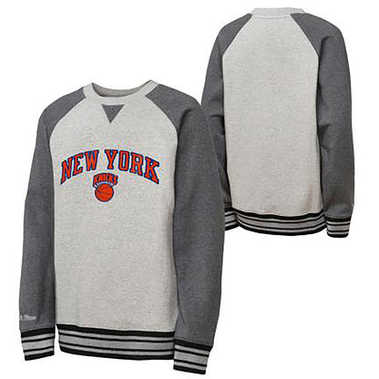 Youth Mitchell & Mess Knicks Legacy Collection Crew - Full View