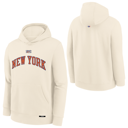 Youth Nike Knicks City Edition 2025-26 Club Wordmark Hoodie - Full View