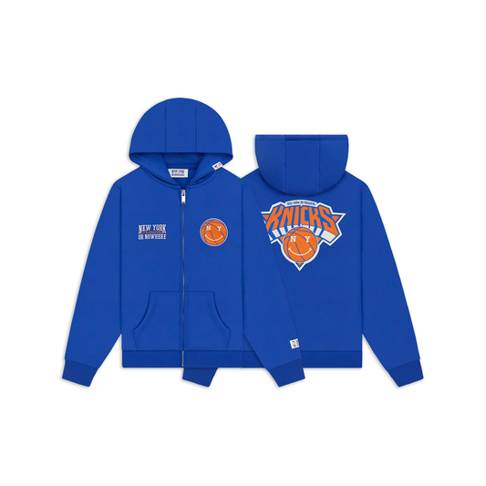 NYON x Knicks Kids Dream Team Zip Up Hoodie - Full View