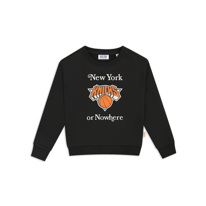 NYON x Knicks Kids Give & Go Crewneck - Front View