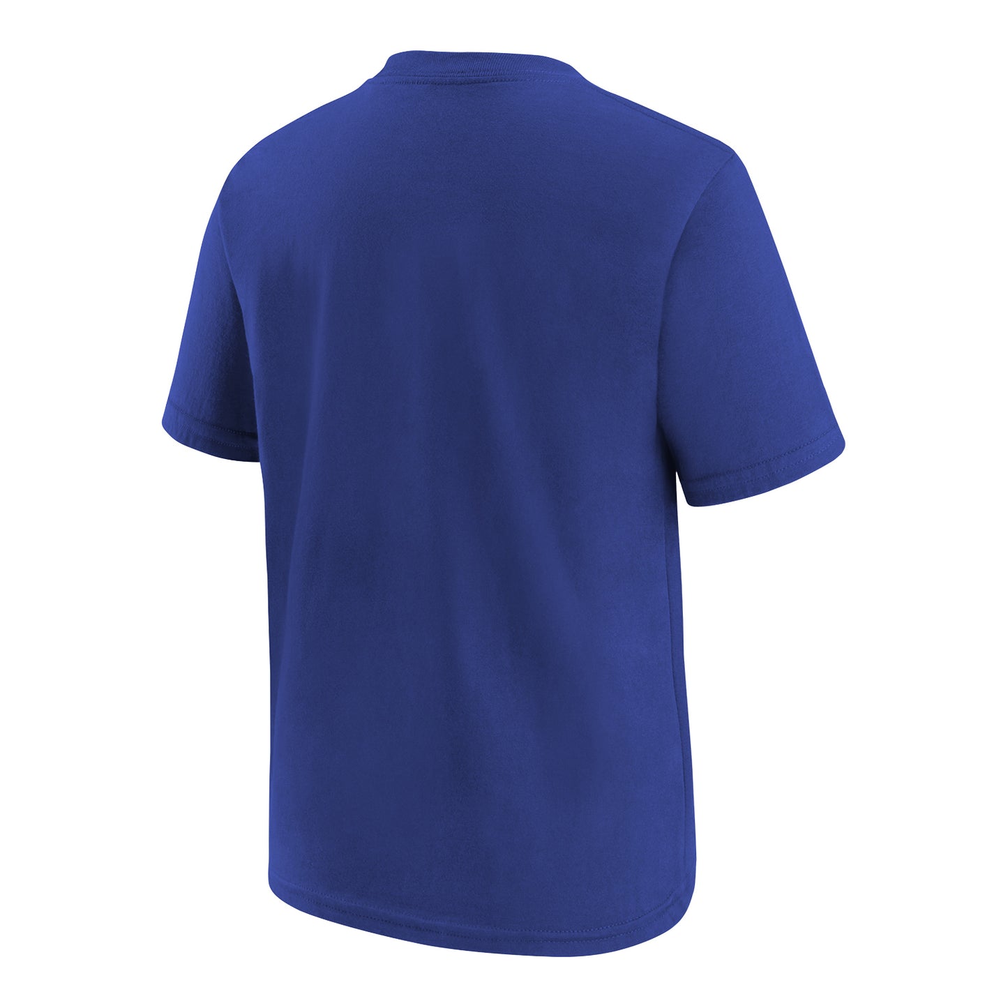 Youth Nike Knicks Empire City Tee In Blue - Back View