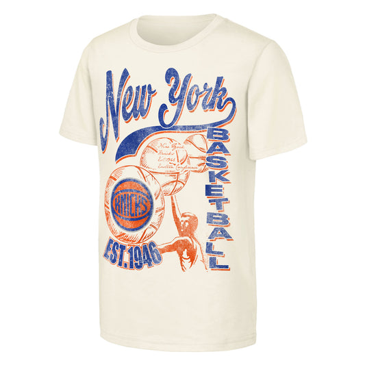 Youth Knicks Ticket Stub Tee - Front View