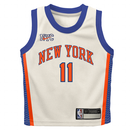Kids 2025-26 Knicks Jalen Brunson City Edition Jersey - Front View