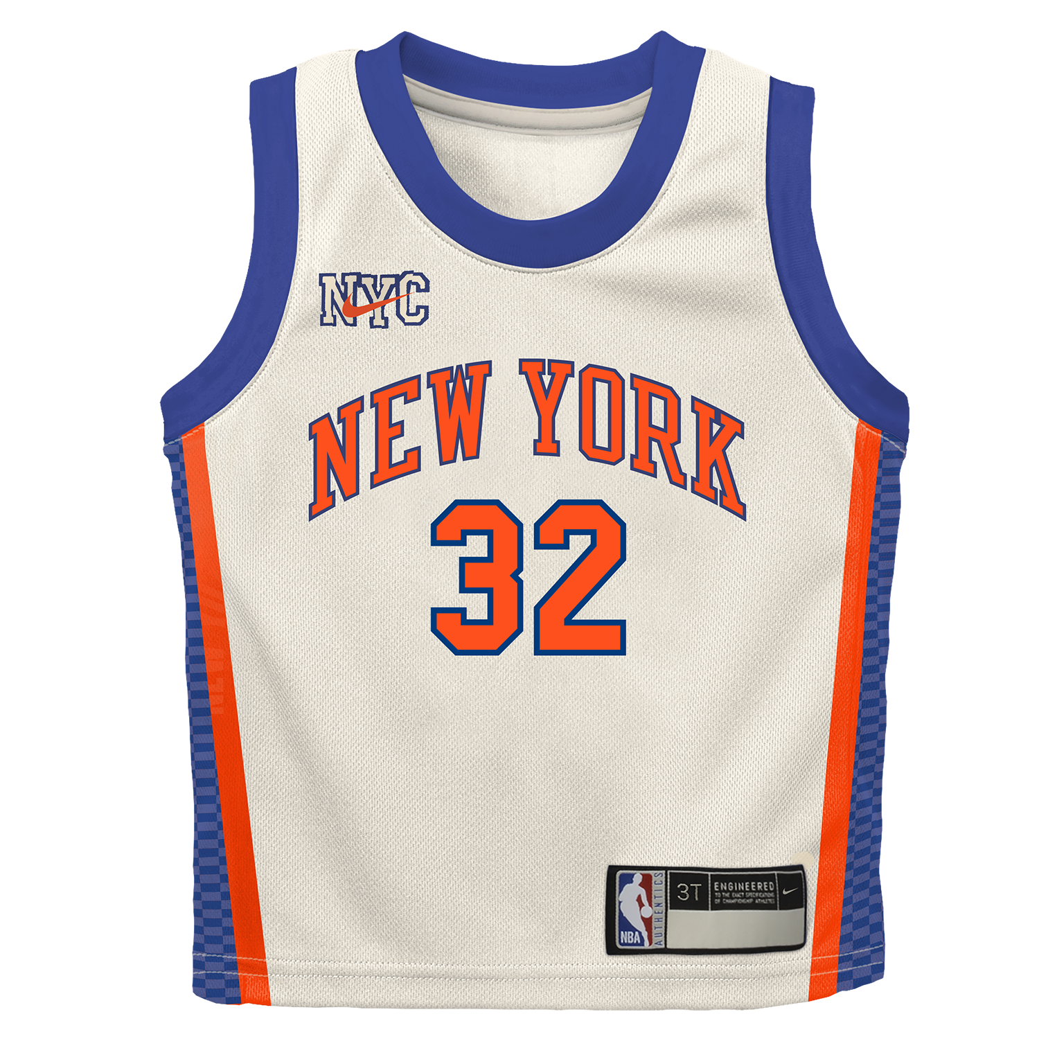Kids 2025-26 Knicks Karl-Anthony Towns City Edition Jersey - Front View