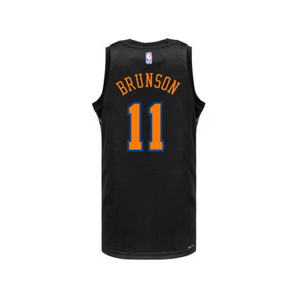 Youth Jalen Brunson Black Statement Swingman Jersey