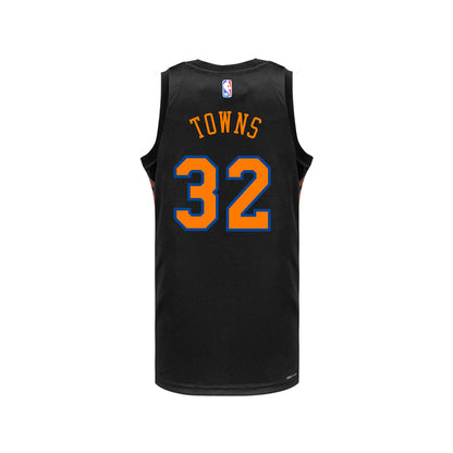 Youth Karl-Anthony Towns Black Statement Swingman Jersey