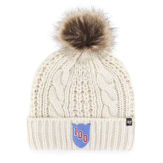 Women's '47 Brand Rangers Centennial Meeko Knit - Front View