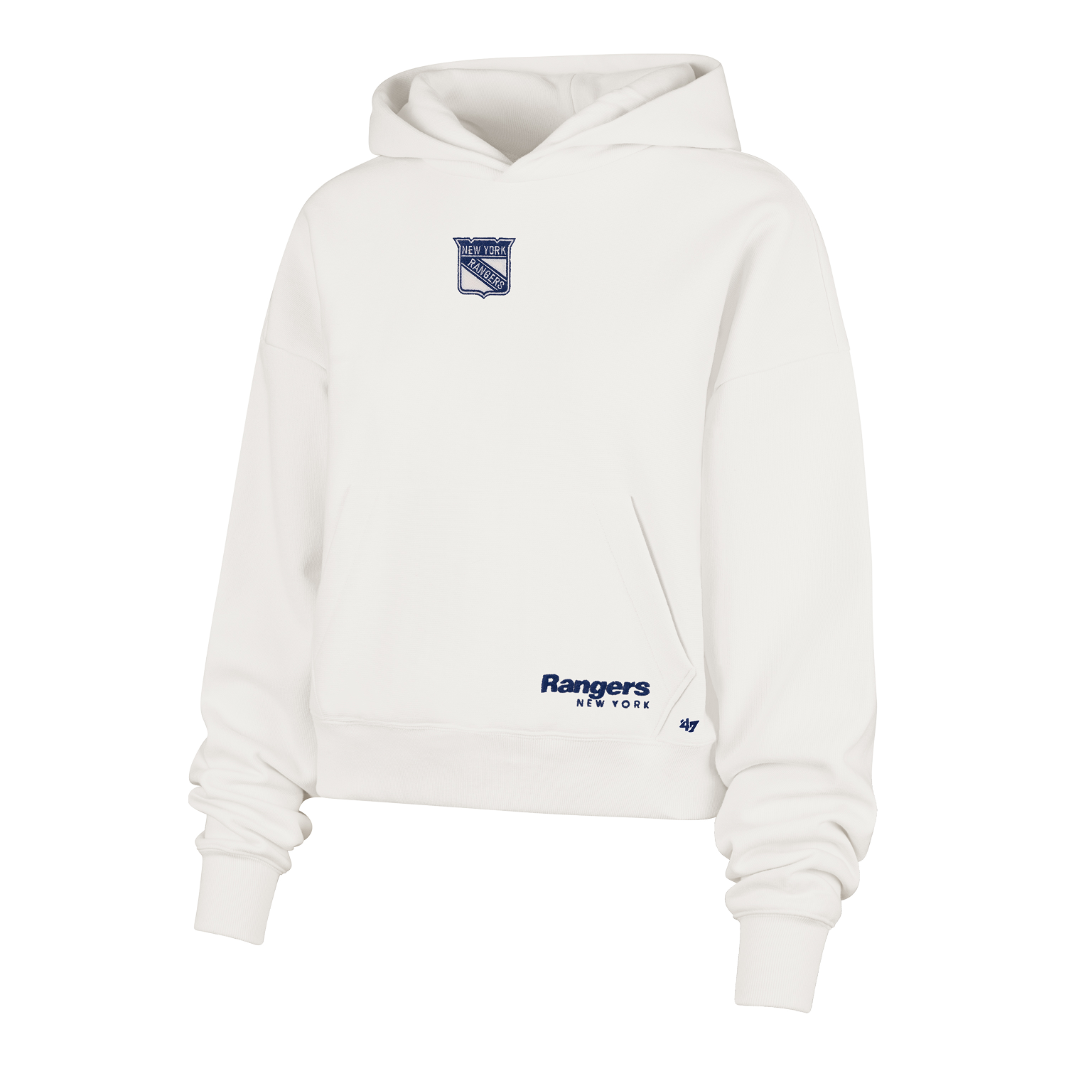 Women's 47 Brand Rangers Sandstone Sue Foundation Hood - Front View