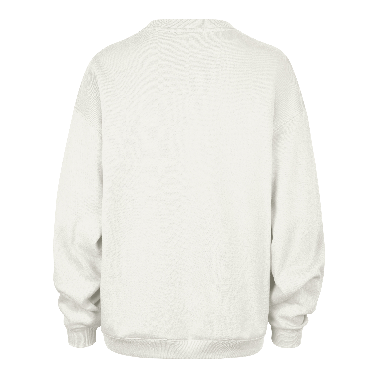 Women's 47 Brand Rangers Arch Cloud Oversized Crew - Back View