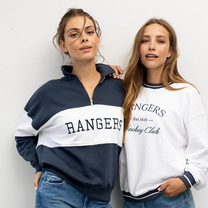 Women's Line Change Rangers Court Crew - Model View