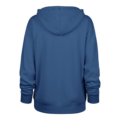 Women's '47 Brand Rangers Centennial Naomi Hoodie - Back View