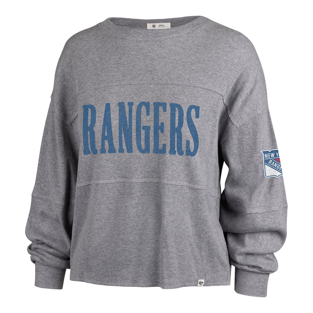 New York Rangers Women's Racerback Hockey Tank - S / Blue / Polyester