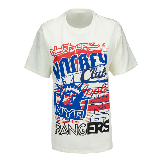 Wild Collective Rangers Oversized Graphic Tee - Front View