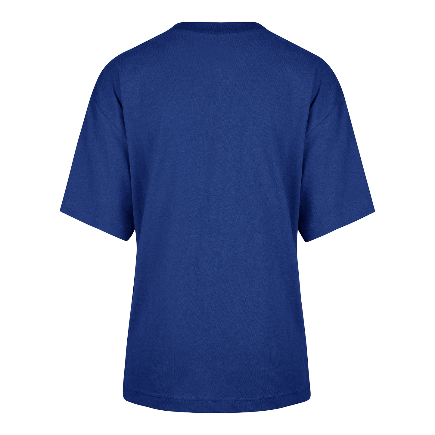 Women's 47 Brand Rangers Ring True Foundation Tee In Blue - Back View