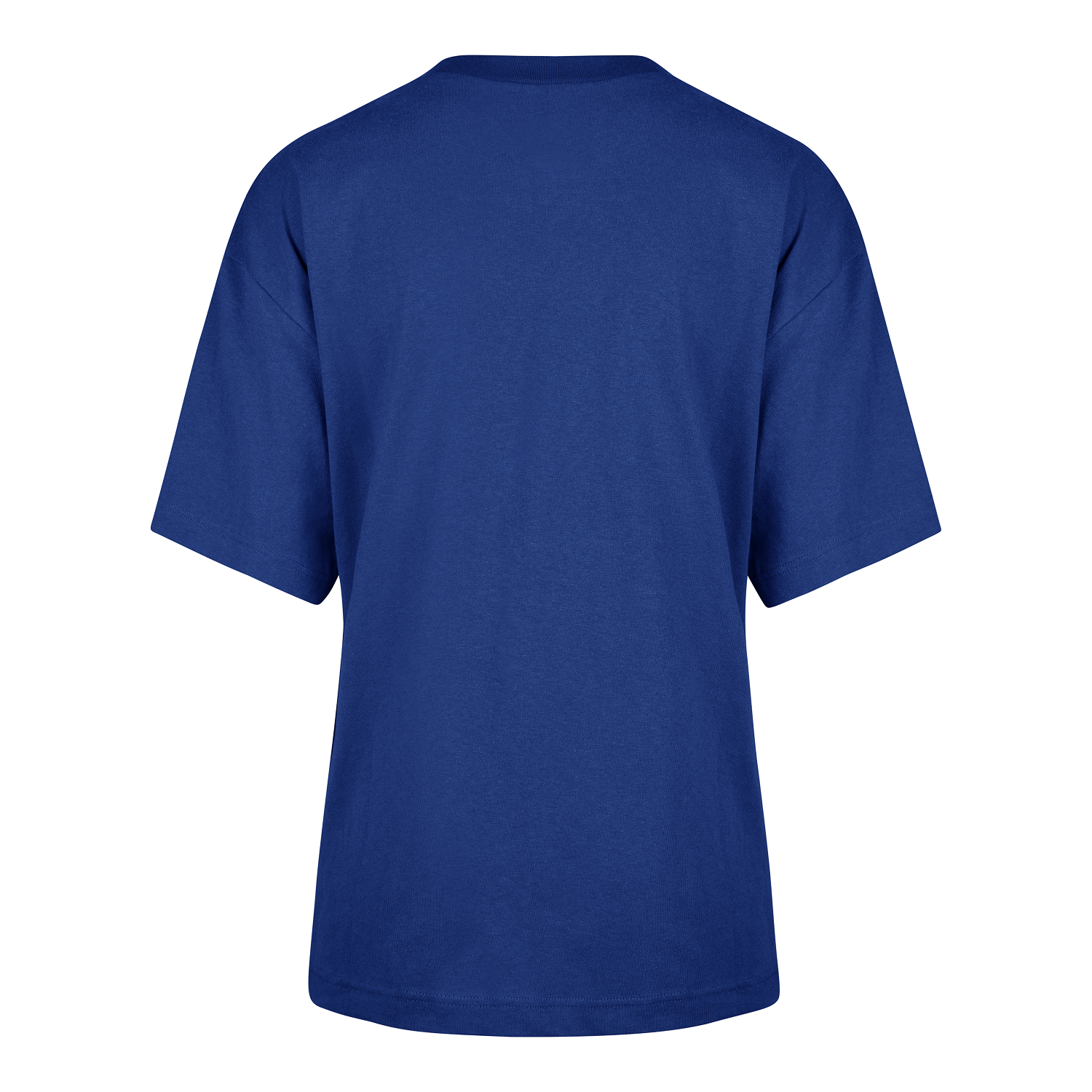 Women's 47 Brand Rangers Ring True Foundation Tee In Blue - Back View