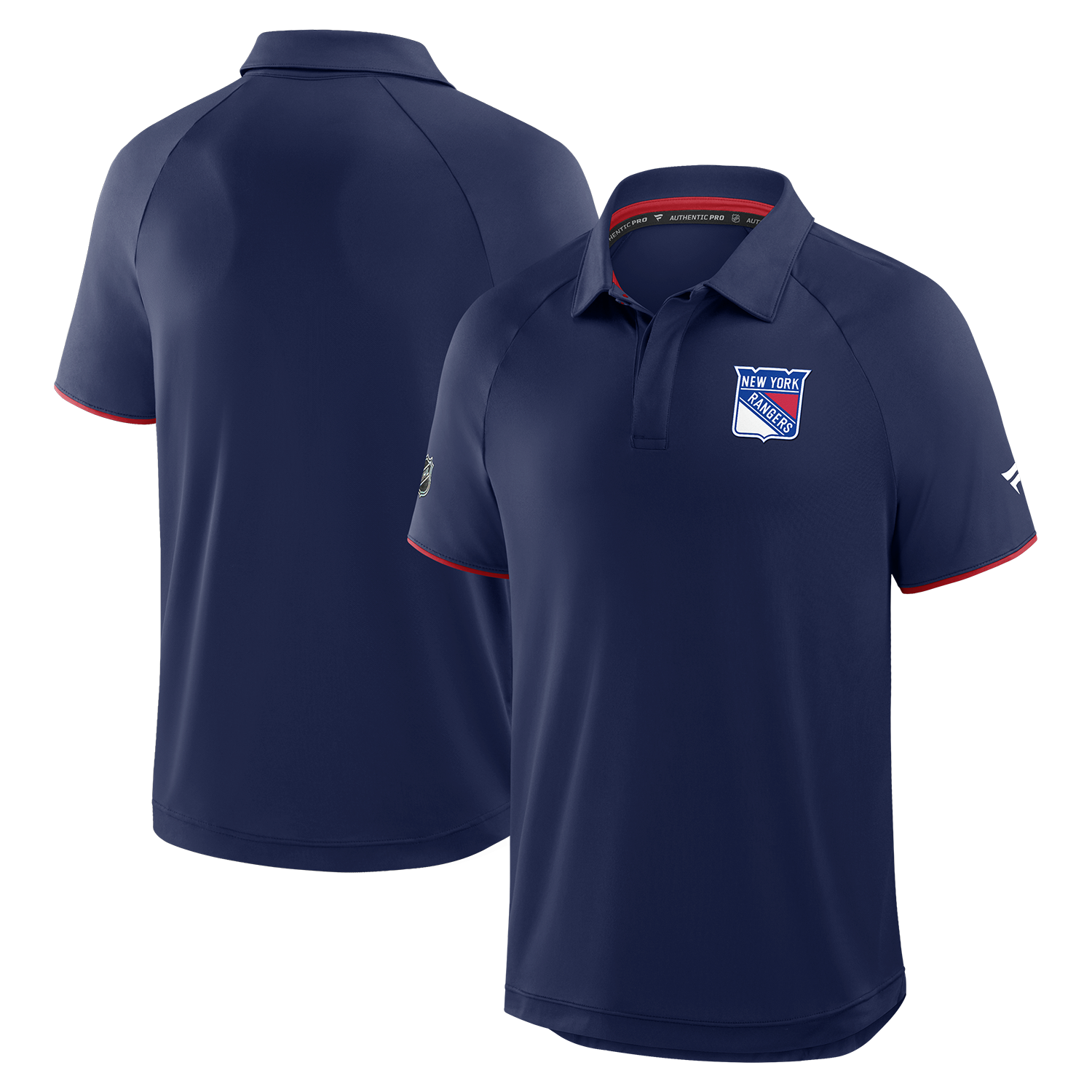Fanatics Rangers 25-26 Authentic Pro Rink Polo - Full View