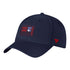 Fanatics Rangers 23 Authentic Pro Training Camp Structured Stretch Hat - In Blue - Angled Left View