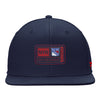 Fanatics Rangers 23 Authentic Pro Training Camp Snapback Hat - In Blue - Front View