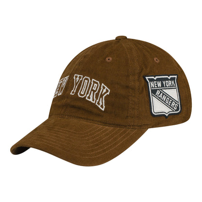 CCM Rangers Wood Cordoroy Slouch Hat - Angled Left View