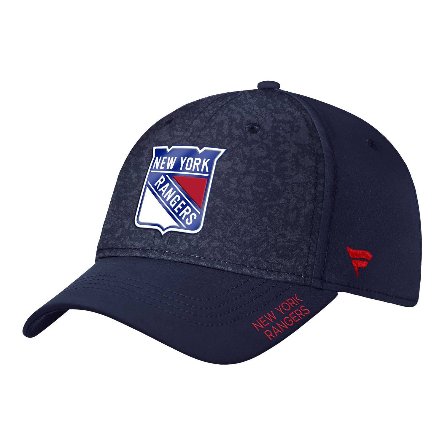 Fanatics Rangers 23-24 Authentic Pro Rink Structured Stretch Hat left